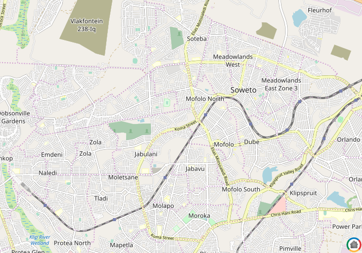 Map location of Zondi
